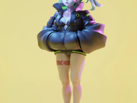 Est&aacute;tua de Rebeca Modelo de Impressão 3D