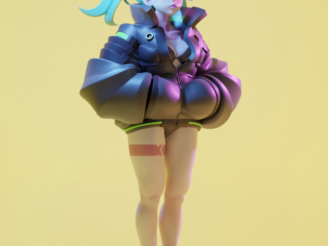 Rebecca Statue 3D Принт Модель