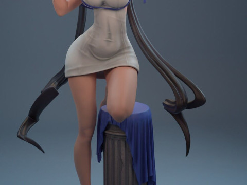 Hestia Danmachi 3D Принт Модель