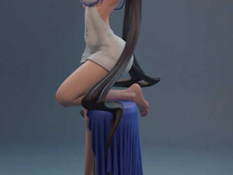 Hestia Danmachi 3D Print Model