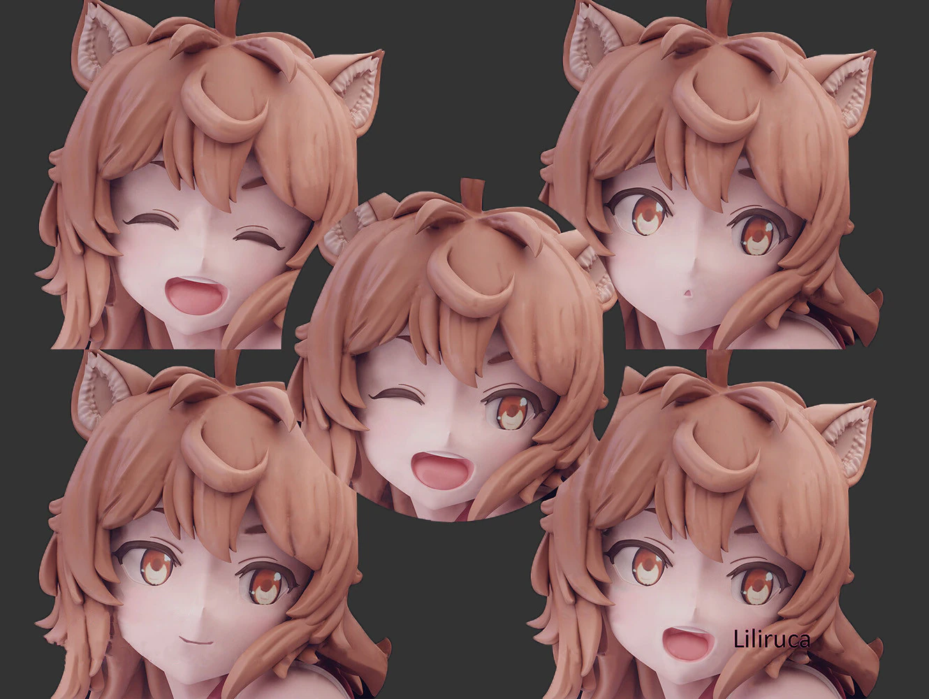 Danmachi - Liliruca Arde 3D Print Model .c4d .max .obj .3ds .fbx .stl .blend