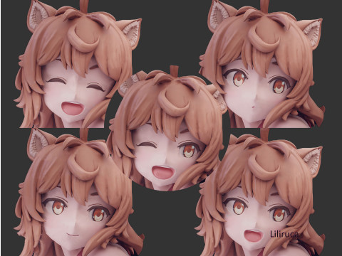Danmachi - Liliruca Arde 3D Принт Модель