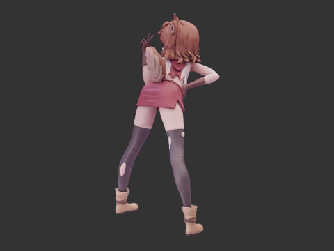 Danmachi - Liliruca Arde 3D Print Model