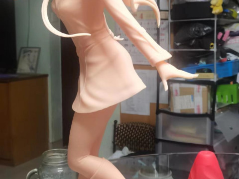 Zero Two - Darling in the Franxx Model Cetak 3D