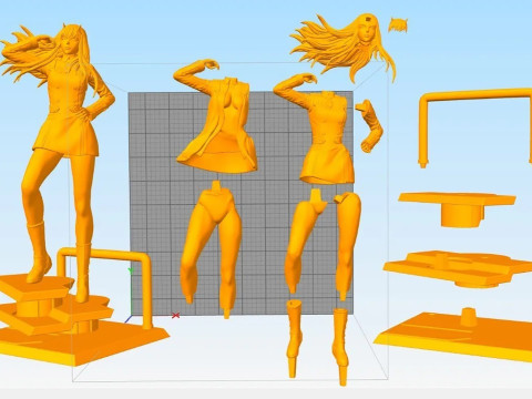 Zero Two in Coat Modelo de impresión 3D