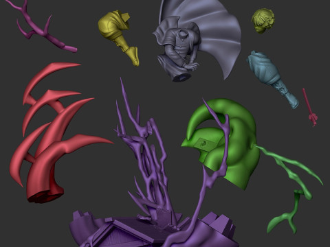 Zenitsu - Demon Slayer Model Cetak 3D