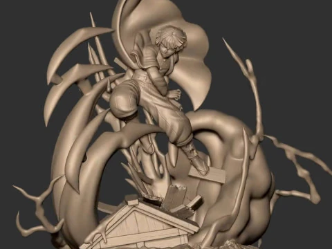 Zenitsu - Demon Slayer 3D Print Model
