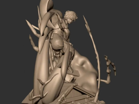 Zenitsu - Demon Slayer Model Cetak 3D