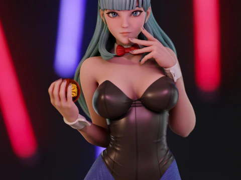 Bulma Bunny 3D Print Model