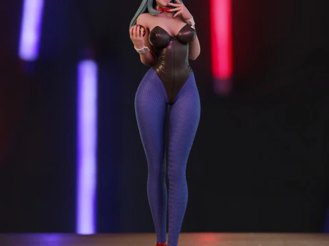 Bulma Bunny 3D Print Model