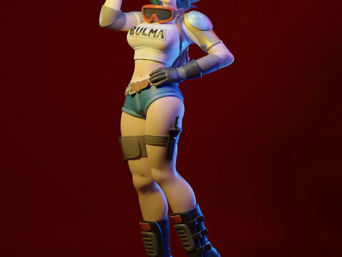 Bulma - Esfera do Drag&atilde;o Modelo de Impressão 3D