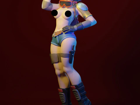 Bulma - Dragon Ball 3D Print Model