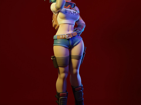 Bulma - Dragon Ball 3D Принт Модель