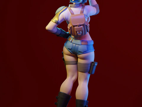 Bulma - Dragon Ball 3D Print Model