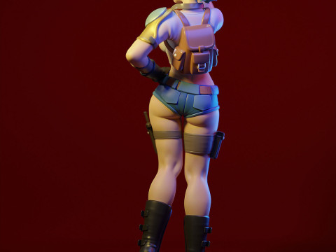 Bulma - Dragon Ball 3D Принт Модель