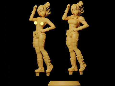 Bulma - Dragon Ball 3D Print Model