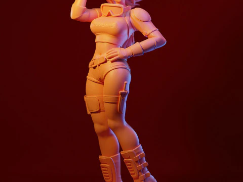 Bulma - Dragon Ball 3D Print Model