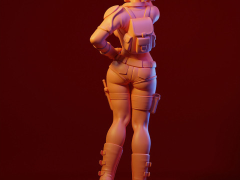 Bulma - Dragon Ball 3D Принт Модель