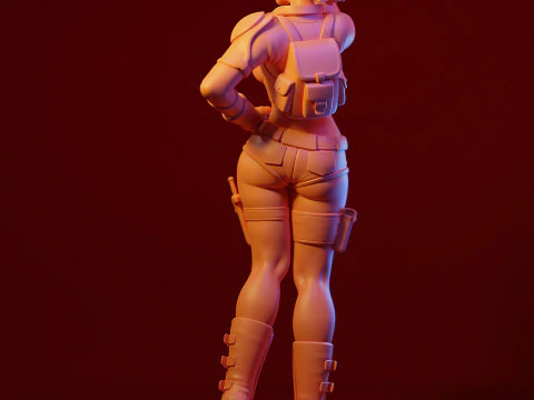 Bulma - Dragon Ball 3D Print Model