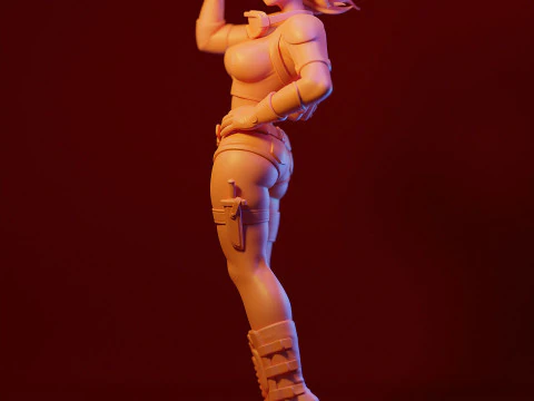 Bulma - Dragon Ball 3D Print Model