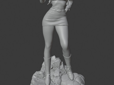 Android 18 vs Vegeta Model do druku 3D