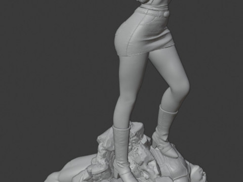 Android 18 vs Vegeta Model do druku 3D