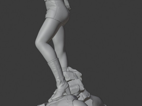Android 18 vs Vegeta Model do druku 3D