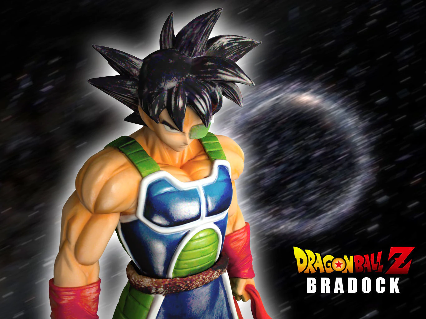 Bradock Dragon Ball Z 3D Print Model .c4d .max .obj .3ds .fbx .stl .blend