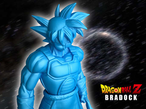 Bradock Dragon Ball Z 3D 打印模型