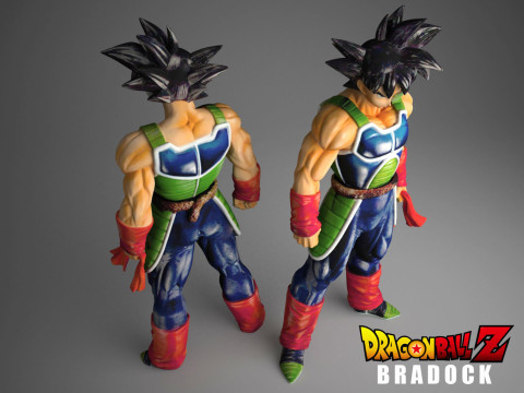 Bradock Dragon Ball Z 3D 打印模型