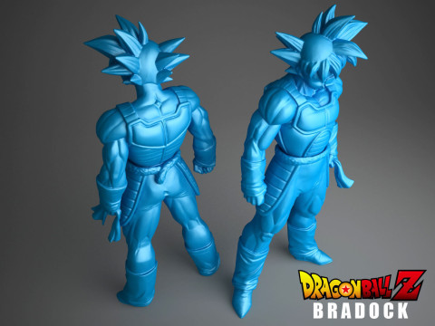 Bradock Dragon Ball Z 3D 打印模型