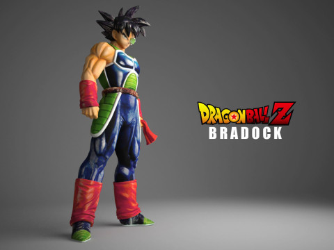 Bradock Dragon Ball Z 3D 打印模型