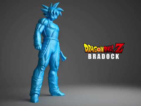 Bradock Dragon Ball Z 3D 打印模型