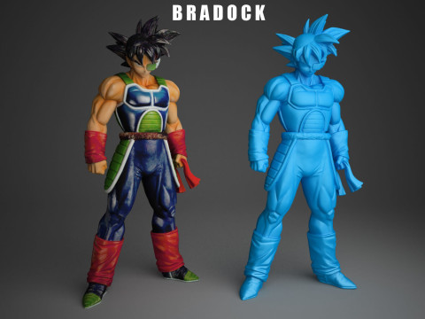 Bradock Dragon Ball Z 3D 打印模型