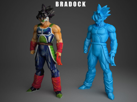 Bradock Dragon Ball Z 3D 打印模型