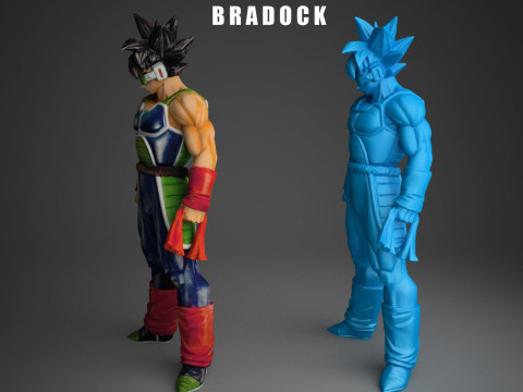 Bradock Dragon Ball Z 3D 打印模型
