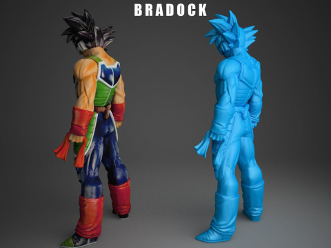 Bradock Dragon Ball Z 3D 打印模型