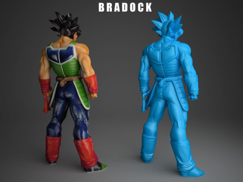 Bradock Dragon Ball Z 3D 打印模型