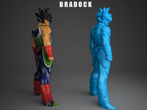Bradock Dragon Ball Z 3D 打印模型