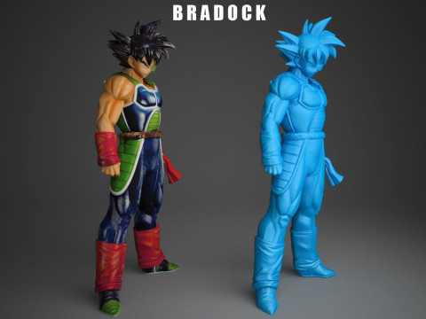 Bradock Dragon Ball Z 3D 打印模型
