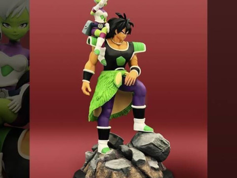 Broly and Chirai 3D 打印模型