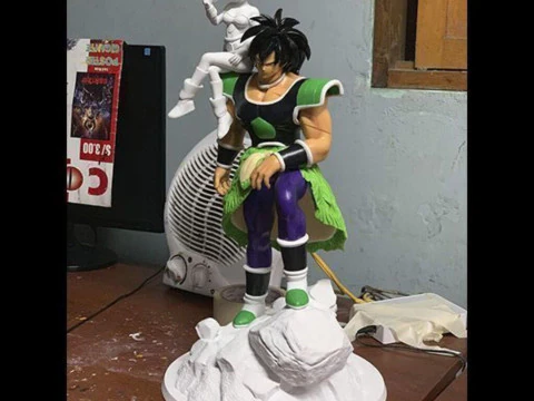 Broly and Chirai 3D Print Model