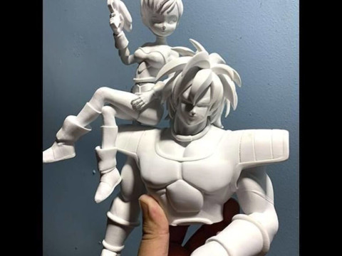 Broly and Chirai 3D 打印模型