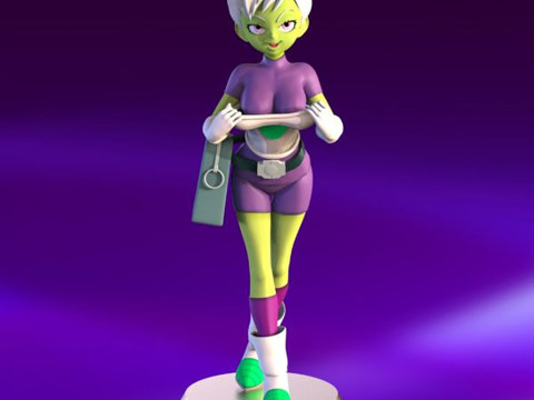 Sexy Chirai Figure 3D Print Model