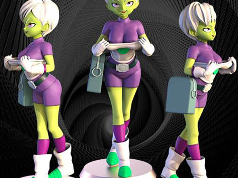 Sexy Chirai Figure 3D Print Model