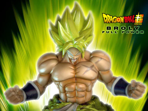 BROLY VOLLEDIGE KRACHT 3D printmodel