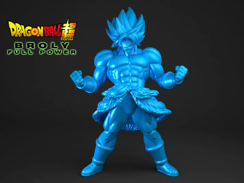 BROLY POTENCIA COMPLETA Modelo de impresión 3D