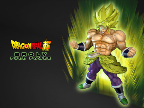 BROLY FULL POWER 3Dプリントモデル