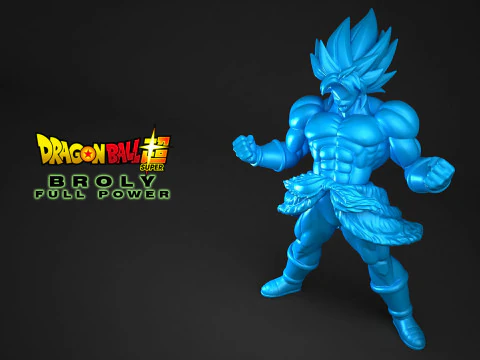 BROLY POTENCIA COMPLETA Modelo de impresión 3D