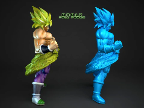BROLY POTENCIA COMPLETA Modelo de impresión 3D
